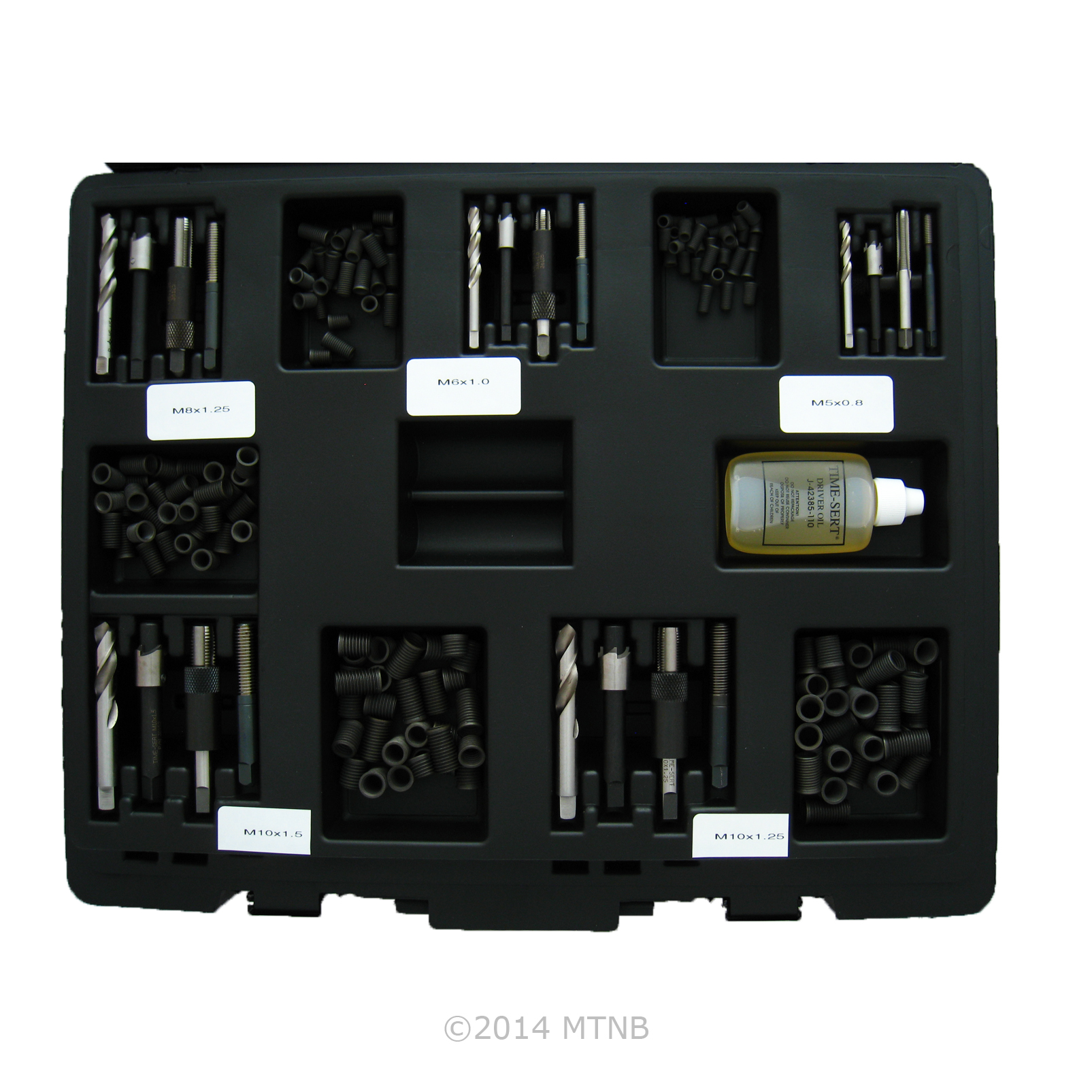 Time-Sert 1001 Master Metric Fine Thread Repair Kit - M5, M6, M8, M10x1.25, M12x1.5