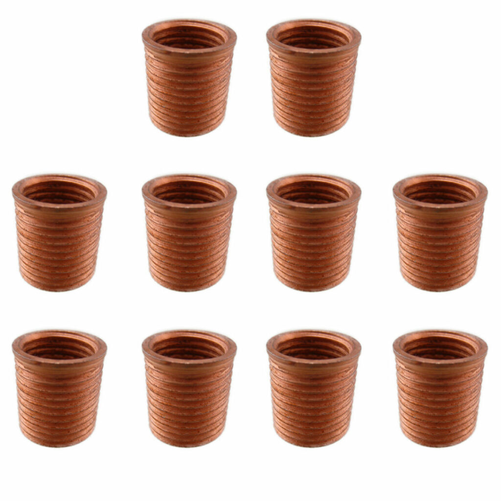 Time-Sert 10101 M10 X 1.0 X 9.0 Carbon Steel Insert - 10 Pack - Foto 8