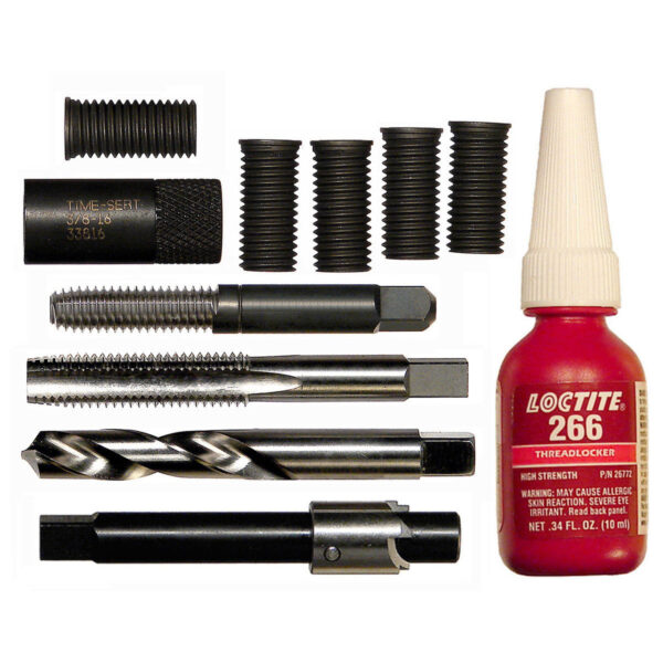 Time-Sert Big-Sert 5508 M5 X 0.8 Thread Repair Kit – Save Stripped Holes – Free Shipping
